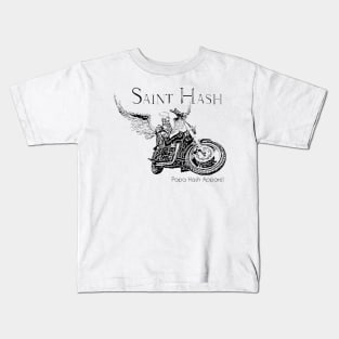Saint Hash white Kids T-Shirt